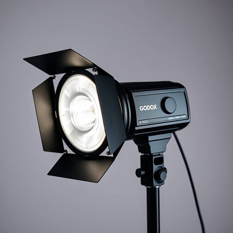 Godox SL150II LED continuous light with Bowens mount.