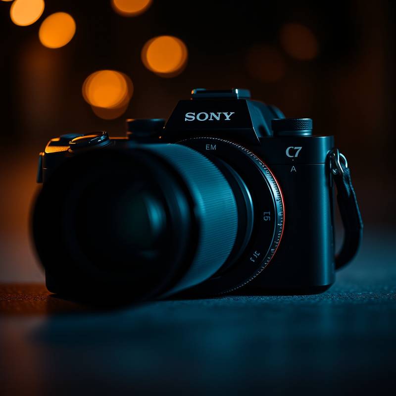 Sony Alpha a7S III camera, known for its low-light performance.